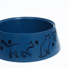 Миска "Маркиз" 0,3л, синяя - Фото 4