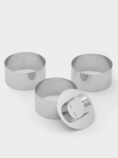 Набор форм для моделирования Доляна «Кольцо», 8×4 см, 3 шт.