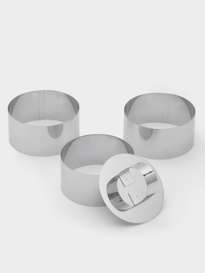 Набор форм для моделирования Доляна «Кольцо», 8×4 см, 3 шт. - Фото 1