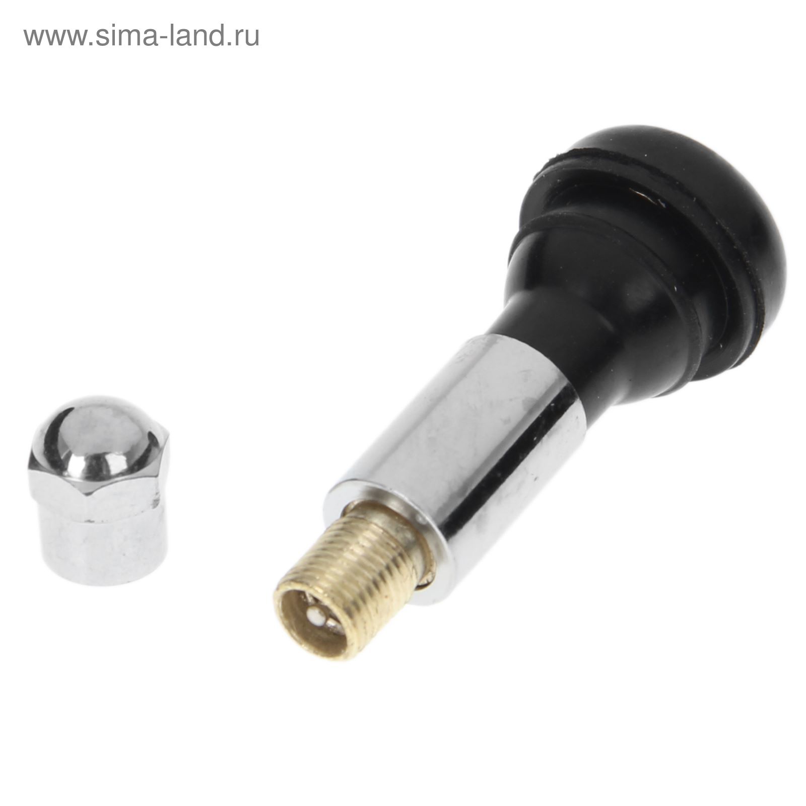 Вентиль для бескамерных шин TR414, хромированный, фасовка по 100 шт ...
