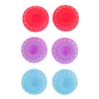 Набор силиконовых форм для выпечки Доляна «Пальчики оближешь», 7×3 см, 6 шт, цвет МИКС - Фото 8