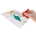 Раскраска по номерам "Холодное сердце" (карандаши 10 шт., точилка, игра), 21*30 см - Фото 1