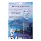 Раскраска по номерам "Холодное сердце" (карандаши 10 шт., точилка, игра), 21*30 см - Фото 4