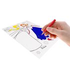 Раскраска по номерам "Эльза и Анна" (карандаши 10 шт., точилка, игра), 21*30 см - Фото 2