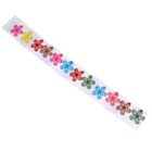 невидимка д/волос "Биргит" (набор 2 шт) цветные ромашки - Фото 2