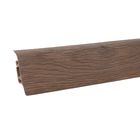Плинтус с кабель-каналом 6х1,5х250 см Aberhof венге - Фото 1