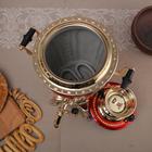 Самовар электрический «Жостово на красном», рюмка, 3 л - Фото 5