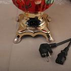 Самовар электрический «Жостово на красном», рюмка, 3 л - Фото 6