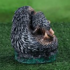 Садовая фигура "Семья ежей", гипс, 17 см - Фото 3