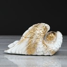 Сувенир "Ангел в крыле", бело-золотой, 16 см - Фото 4