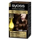 Краска для волос Syoss Oleo Intense, без аммиака, оттенок 4-18 шоколадный каштановый - фото 5890513