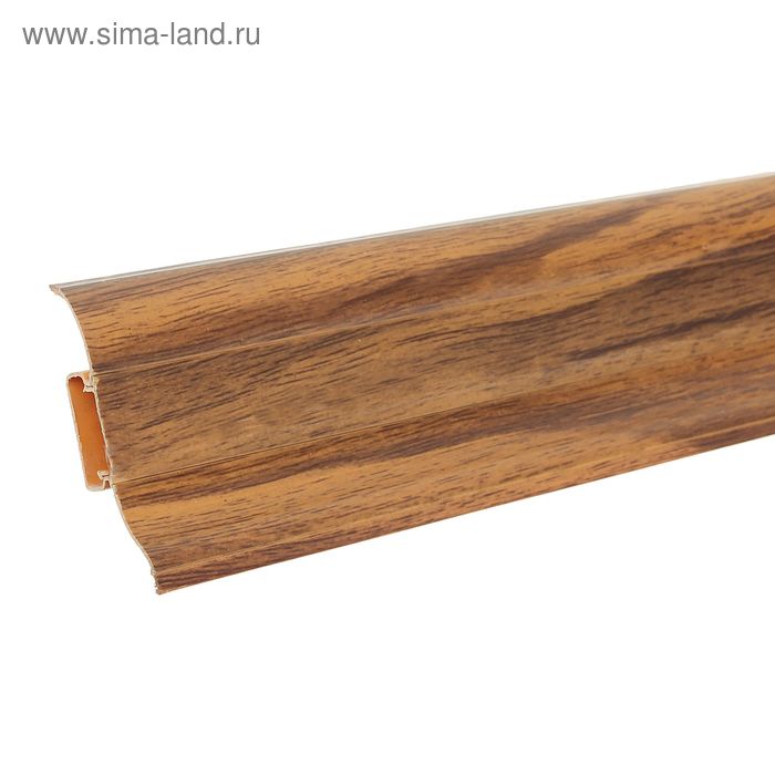 Плинтус с кабель-каналом 6,2х2,3х250 см "Престиж" Палисандр - Фото 1