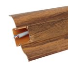 Плинтус с кабель-каналом 6,2х2,3х250 см "Престиж" Палисандр - Фото 3