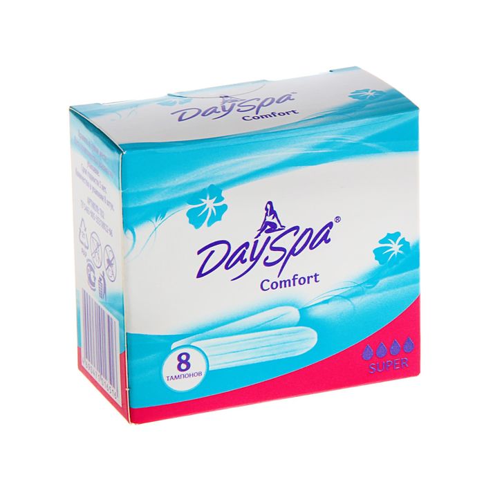 Тампоны «Day Spa» Super, 8 шт - Фото 1
