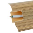 Плинтус с кабель-каналом 6,2х2,3х250 см "Престиж" Дуб Мореный - Фото 3