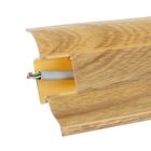 Плинтус с кабель-каналом 6,2х2,3х250 см "Престиж" Олива - Фото 3