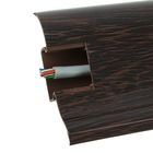 Плинтус с кабель-каналом 6,2х2,3х250 см "Престиж" Венге Замбези - Фото 3