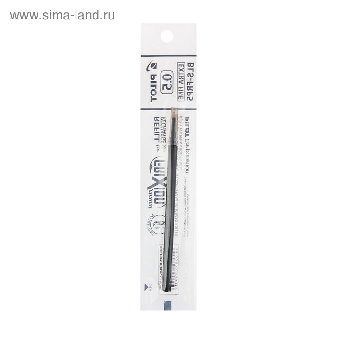 Стержень гелевый Pilot. Frixion для ручек BL-FRP5, чёрные чернила, стираемые, диаметр пишущего узла 0.5 мм - Фото 1