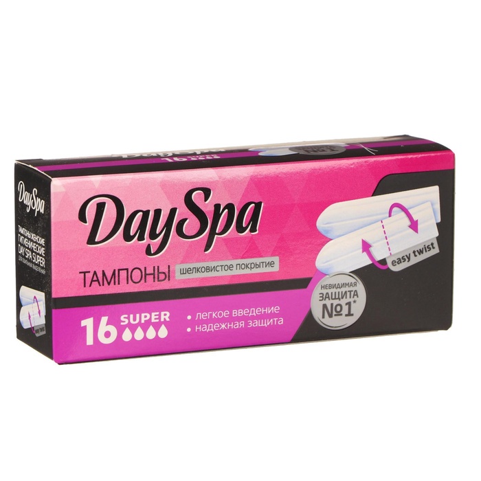 Тампоны «Day Spa» Super, 16 шт. - Фото 1