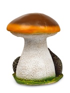 Садовая фигура из полистоуна «Гриб белый с ежами и яблоком», 37×30×30 см - Фото 7