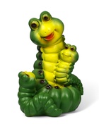 Садовая фигура из полистоуна «Гусеницы семья », 24×14×15 см - Фото 4