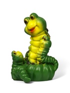 Садовая фигура из полистоуна «Гусеницы семья », 24×14×15 см - Фото 5