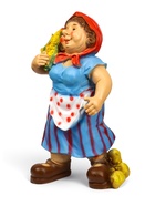 Садовая фигура из полистоуна «Дачница в платье», 55×25×30 см 1259517 - фото 319850777