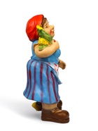 Садовая фигура из полистоуна «Дачница в платье», 55×25×30 см - Фото 8