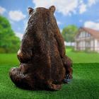 Садовая фигура "Медведица с медвежонком" 40х40х45см - Фото 3