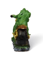 Садовая фигура из полистоуна «Лягушки на мотоцикле», 35×48×12 см - Фото 6