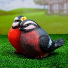 Садовая фигура "Снегири пара" 18х21см - Фото 5