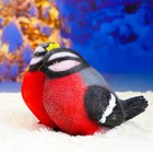 Садовая фигура "Снегири пара" 18х21см - Фото 3