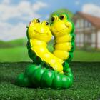 Садовая фигура "Гусеницы пара" 18х15х23см - Фото 1