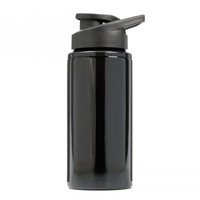 Фляжка-бутылка для воды "Модерн", 500 мл, спортивная, черная