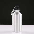 Бутылка для воды, 500 мл, 20 х 6 см, корпус из алюминия - фото 8439768