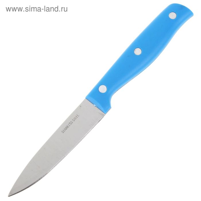 Нож для овощей кухонный «Эксперт», 9,5 см, цвет МИКС - Фото 1