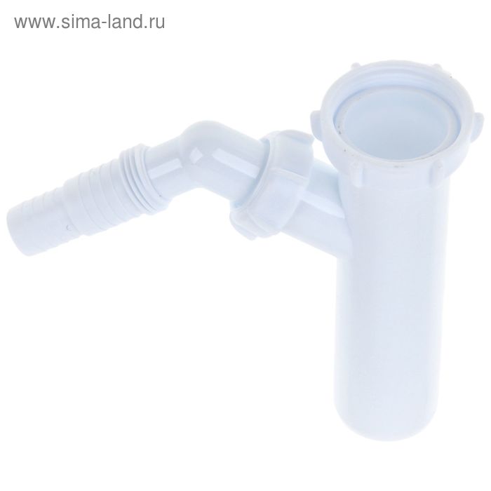 Отвод стиральной машины Aquant, 1 1/2" х 40 мм, универсальный - Фото 1