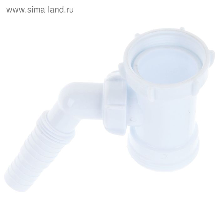 Отвод для посудомоечной/стиральной машине  Aquant , 1 1/2" х 1" х 1/2" - Фото 1