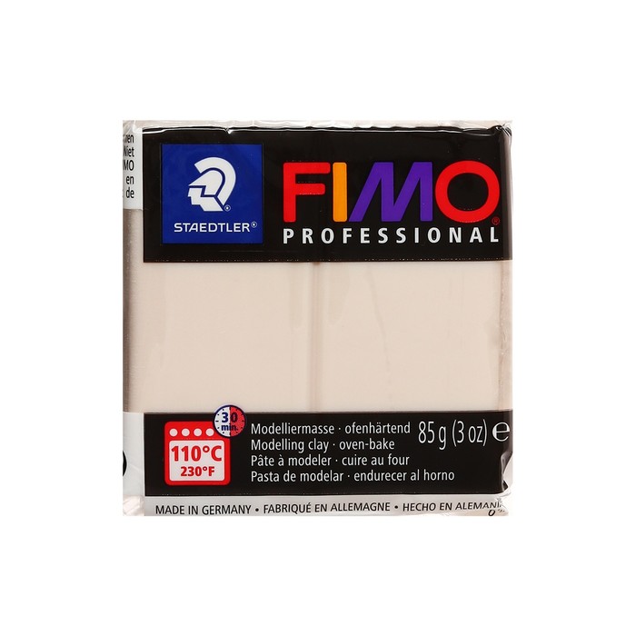 №0 Фарфор, Пластика для изготовления кукол FIMO Professional Doll, 350 г.