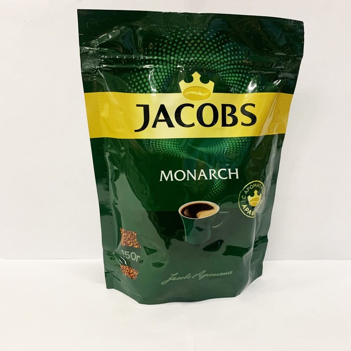 Кофе Jacobs Monarch, натуральный растворимый, сублимированный, 150 г