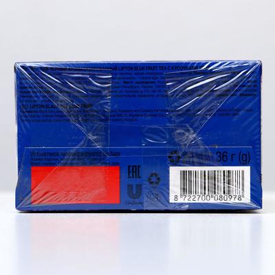 Чай Lipton Blue Fruit Tea пирамидки, 36 г