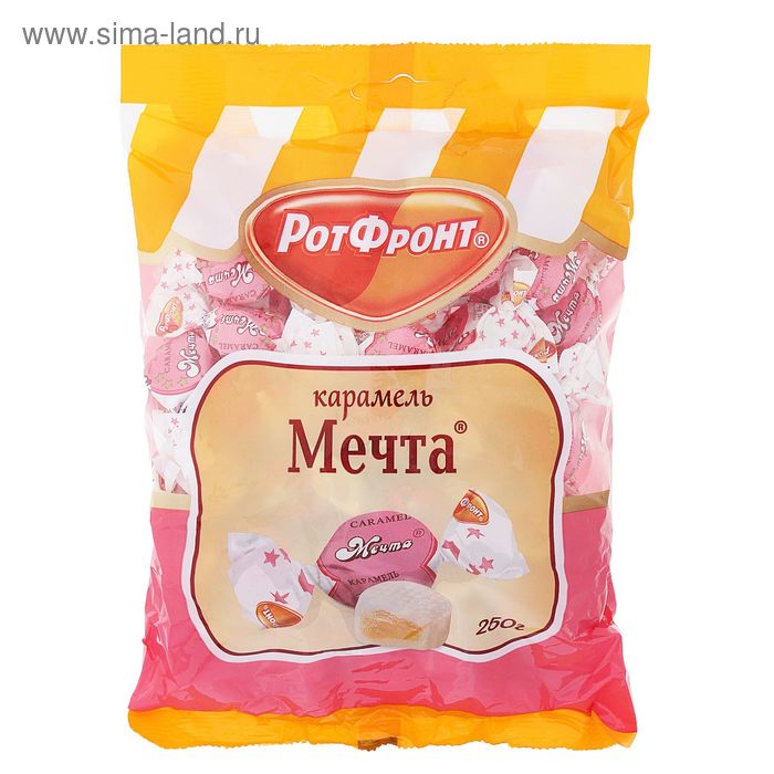 Конфеты Мечта карамель, 250 г, 2 упаковки - купить с доставкой по выгодным ценам