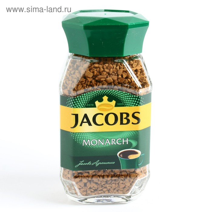 Кофе Jacobs Monarch, натуральный растворимый, сублимированный, 47,5 г - Фото 1