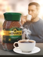 Кофе Jacobs Monarch, натуральный растворимый, сублимированный, 95 г - Фото 2