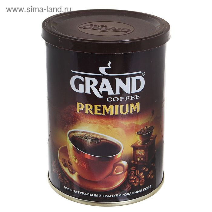 Кофе Grand Premium, гранулированный, 100 г - Фото 1