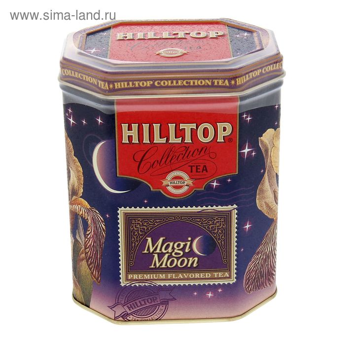 Чай Hilltop коллекция "Волшебная луна", жестяная банка, 100 гр - Фото 1