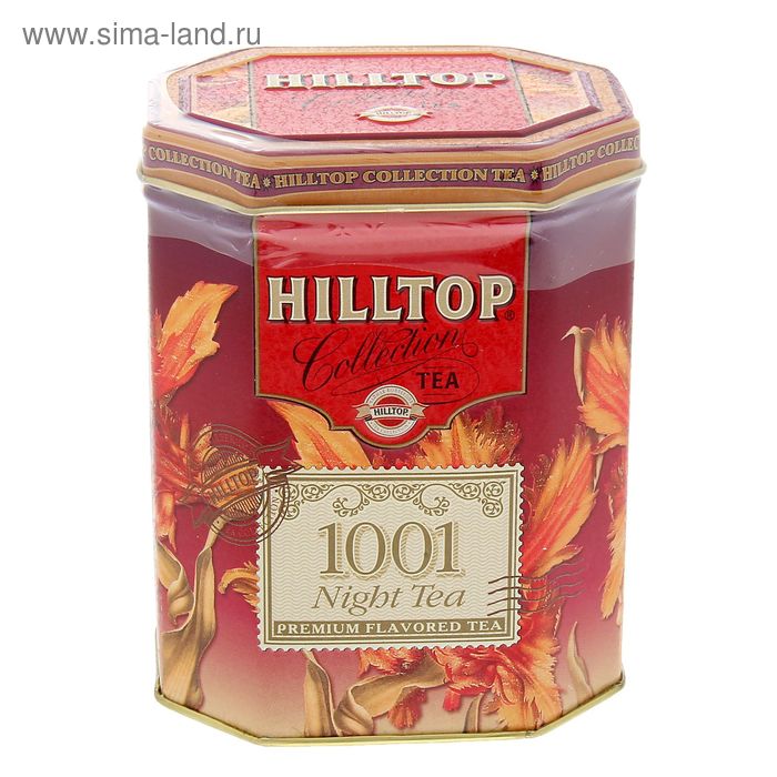 Чай Hilltop коллекция "1001 ночь" жестяная банка, 100 гр - Фото 1