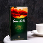 Чай черный Greenfield Golden Ceylon, 25 пакетиков*2 г - фото 321584330