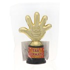 Наградная фигура «Так держать», пятерня, кубок, пластик, золото, 10.5 см - Фото 7