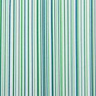 Бумага упаковочная крафт "Полоски люкс", бело-зелено-синяя, 0.5 х 10 м - Фото 2